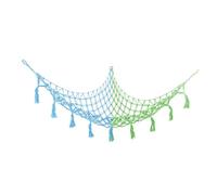CFTGIW Triangular Toy Hammock Plush Toys Cotton Rope Woven Net Pocket Hanging Storage Hammock Without Up Animal Floor Keeping Hold Triangular Space Saving Lot Can Plush HammockToy