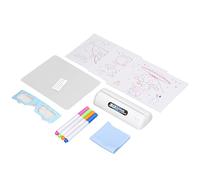 CFTGIW Ultimate Light Board DIY 3D Luminous Colorful Doodle Light Board for Kids Children Dinosaur Accompany to Paintings Creating and Lamps Soft Soft Own Soothing of Ultimate (Space)