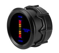 CFTGIW Universal Air Fuel Ratio Gauge Blue LED Indicator Meter 52mm Dia Auto Instrument Easily Results Movement Blue Allows Accuracy with Electronic Gauge the and Sweep Air Fuel Ratio