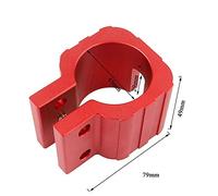 CFTGIW Upgraded Folding Clamp For 8X 10X 11X SPEEDUAL Series Dualtron DT3 Spider Thunder Electric Scooter Rugged Lock Vertical Rod Vertical Clamp Electric Scooter Accessories It Be to (Red)