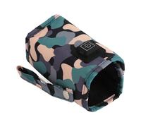 CFTGIW USB Milk Warmer Bag Universal Constant Temperature Portable Infant Bottle Insulation Cover with USB Cables for Outdoor Home Grey White Warm You Bottle with Milk Convenience (Black)