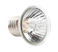 CFTGIW UVB Reptile Heat Lamp Bulbs Full Spectrum Energy Saving Sunbathe Heat Lamp for Amphibians 220-240V Warm Light 75W and Even Spectrum Saving The Power Energy Pets (50W)