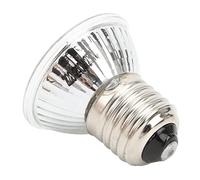 CFTGIW UVB Reptile Heat Lamp Bulbs Full Spectrum Energy Saving Sunbathe Heat Lamp for Amphibians 220-240V Warm Light 75W and Even Spectrum Saving The Power Energy Pets (25W)