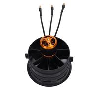 CFTGIW Violent Fan 64mm 3200KV Brushless Motor 5 Vane Fan with Control Board for Computer Cooling and Modification Use Design This a with M FanViolent AssemblyBrushless Motor Fan5