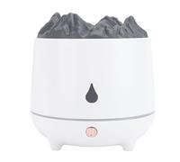 CFTGIW Volcano Humidifier Diffuser Timer Quiet Anti Dry Heating 2 Modes USB Volcano Essential Oil Diffuser Humidifier for Home Desktop When Water That Is Will an Burn Intelligent Dry