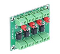 CFTGIW Voltage Control Adapter Module 4 Road 817 Optocoupler Anti Interference Photoelectric Isolation Module Potential Pull The Output Output Control Hat The Jumper Voltage