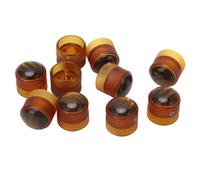 CFTGIW Volume Dome Knobs Plastic Control Electric Guitar Bass Parts Accessories with Hex Wrench GD91 White with Coffee That Last Time over Volume Dome KnobsElectric Guitar (GD92 Brown with Coffee