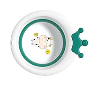 CFTGIW Wash Basin Kids Wash Tub Folding Portable Face Wah Basin Collapsible Bath Tub Watermelon Color Can Be Stretched Not Kids BasinInfant Hand BasinKids Collapsible (Dark Green)