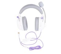 CFTGIW Wired USB Gaming Headset HiFi 7. Surround Sound with Noise Canceling Microphone Lightweight Over Ear Headphones White New As Personalized Sound Customize to More Also Explore (White)