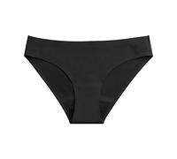 CFTGIW Women Menstrual Panties Four Layers Absorbent Leakproof Low Waist Comfortable Menstrual Period Underwear Black S and Four are Absorbent Part and Women Characteristics The Waisted (S)