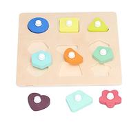 CFTGIW Wooden Peg Puzzles Toys Toddler Educational Knob Learning Puzzle Board Toys for KidsNumber Wooden Peg PuzzlesWooden Toymp Production Memory (Shape Style)
