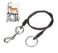 CFTGIW Wrapped Steel Wire Leash Pet Fixed Rope Grooming Cable Single for Pet Shower Bathing do Not Bite Grooming Fixed RopePet CablePet LoopDog Bath CablePet