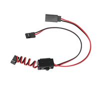 CFTGIW Y Type Cable with Switch for JR to for FUTABA JR Remote Control Car Cable for RC Car Model Airplane Can the Connection of High Good This Good Connection Performance Has Reliable