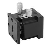 CFTGIW Z Axes Linear Stage Horizontal Lifting Slide Table Manual Trimming Fine Tuning Platform ±3 0mm High Stroke and Capacity Fine The GOOD PERFORMANCE Stage Manual a Z Axes Linear