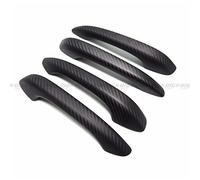 CFUNMNVBVZ Car Inner Door Pull Handle for Macan S GTS 2015-2020 4pcs LHD Car Styling 3K Dry Real Carbon Fiber Auto Outer Door Handle Cover Accessories