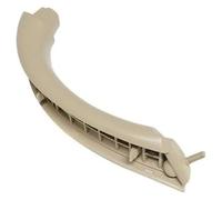 CFUNMNVBVZ Exterior Car Door Handle for B&MW X5 E53 1999-2006 Arrival Car Inner Handle Interior Door Panel Pull Trim Cover Beige Black Left Right(Bracket Beige Right)