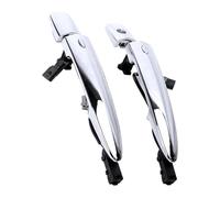 CFUNMNVBVZ Exterior Car Door Handle for Leaf for Maxima for Murano for Sentra 2pcs Car Front Chrome Exterior Door Handles ABS 826469N00A 806451AA0A