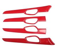 CFUNMNVBVZ Exterior Car Door Handle for N&issan for Sentra for SYLPHY 2012-2019 LHD Car Inner Door Handle Decoration Strips Trim Styling Accessories 4pcs(2)