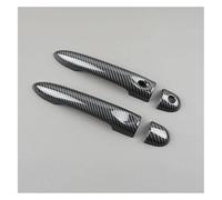 CFUNMNVBVZ Exterior Car Door Handle for R&enault for Clio IV for Clio 4 for Lutecia 2012-2019 Car Accessories Exterior Door Handle Covers Decor(Type 5)