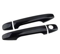 CFUNMNVBVZ Exterior Car Door Handle for Scion TC for Hatchback 2011-2016 1 Pair Black Car Exterior Door Handle Cover Trim Cap Set Decoration