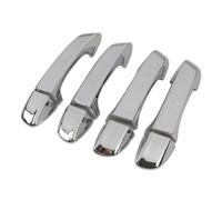 CFUNMNVBVZ Exterior Car Door Handle for VW for Polo 2019-2023 Chrome Car Styling Exterior Refit Decoration Accessories Side Door Handle Cover Trim