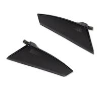 CFUNMNVBVZ Taillights For Cherokee For Liberty(KK) 2008-2012 Turn Signal Light Side Mirror Indicator Amber Marker Lights Front Bumper Lamp(Smoked Lens white)