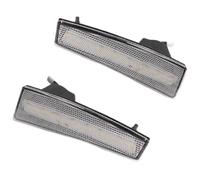 CFUNMNVBVZ Taillights For Cherokee For Liberty(KK) 2008-2012 Turn Signal Light Side Mirror Indicator Amber Marker Lights Front Bumper Lamp(Clear Lens Amber)