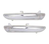 CFUNMNVBVZ Wing Side Indicator Turn Light For P&eugeot 208 301 For C3 1607512680 Car Rearview Mirror Turn Signal Light Rear View Indicator Lamp Cover(Pair)