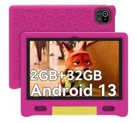 CFVOCUY 2025 Kids Tablet, 10.1" Children's Tablet with Case, Pre-Installed Educational Apps and Parental Control, 2+32GB Storage (512GB Expand), Quad-Core, 5G WiFi, for Ages 3-14, Eye Protection Mode