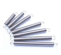 CFVYTYJN Qinlu-Coil Compressed Spring Extension Spring Cylindrical Helical Tension Spring Wire Diameter 1.0mm Outer Diameter 6mm, DIY Projects(70mm (1Pcs))