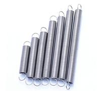 CFVYTYJN Qinlu-Coil Compressed Spring Extension Spring Cylindrical Helical Tension Springs Wire Diameter 1.0mm Outer Diameter 6mm Draught Spring, for DIY Projects(280mm (1Pcs))