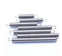 CFVYTYJN Qinlu-Coil Compressed Spring Tension Spring Draught Spring Pullback Spring Wire Diameter 1.5mm Outer Diameter 10mm Coil Extension Spring, DIY Projects(180mm (1Pcs))