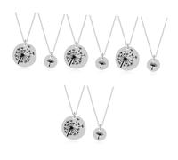 CFWSHJ 4 Pcs Necklace Dandelion Pendant Mother Daughter Jewelry Miss Does Not Fade Sweater Chain
