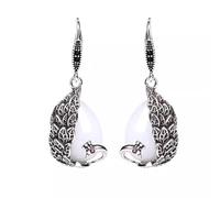 CFWSHJ Chinese Classical Temperament Earrings, Retro