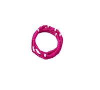 CFWSHJ Colorful Adjustable Rainbow Multi-Layer Beaded Bracelet Stretch Bohemian Beads Bracelet Candy Color Cute Bracelet Summer Beads Bracelets for Girls Jewelry for Women Friends (Red), 15.7