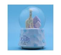CFWSHJ Crystal Ball Music Box,Creative Cartoon Giraffe Music Box Snow Globe Resin Crafts Gift for Holiday Party Gifts Xmas Decor