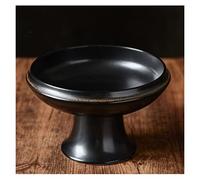 CFWSHJ Fruit Bowl Ceramic Zen Creative Chinese Ikebana Flower Ceramic Vase Art Flower Arrangement Tea Room Fruit Plate Fruit Basket for Kitchen Pedestal Fruit Bowl (A Small)