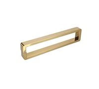 CFWSHJ Gold Shower Handle for Bathroom,Stainless Steel Mirror Push and Pull Glass Door Handle,Door Knob Replacement