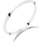 CFWSHJ Jade Bracelet Ladies Jade Bangles, Natural Chalcedony Jingle Bangle, Small And, Jewelry, The better Gift For Women, Bring Luck, With Jewelry Box, 54-58mm