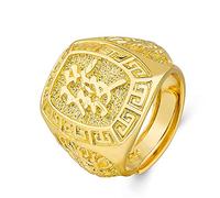 CFWSHJ Men's Openings can Adjust The ring's Over-The-top Gilded Fortune Without Dropping The Color Ring