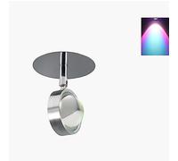 CFWSHJ Projection Ceiling Spotlight Nickel Sunset Wall Lamp Bedroom Bedside Blue Purple Pink Night 360° Rotation Rainbow Light for Hallway Living Room Home Party Commercial