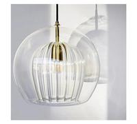 CFWSHJ Pumpkin Glass Light Dining Pendant Lamp A Kitchen Furniture Decoration Ceiling LED Lighting Fixtures Hang lamp,for Living Room