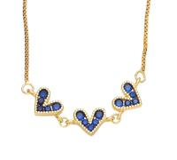 CFWSHJ Rainbow Necklace For Women, Romantic Small Pink Heart Necklace Crystal Necklace Rainbow Jewelry, Rainbow Heart Necklace, Rainbow Bridge Necklace