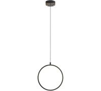 CFWSHJ Single Head Small Pendant Light Ring Shape All Copper Hanging Lamp Flush Mount Indoor Ceiling Fixtures Compatible with Living Room Kitchen,Onecolor-20cm