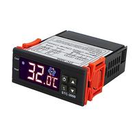 CFWWSAQ Digital Thermostat, STC-3000 Digital Temperature Controller Thermostat,Thermoregulator With Sensor Relay Heating Cooling Incubator 12V 24V