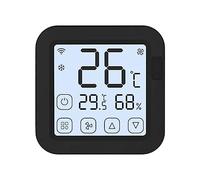 CFWWSAQ Digital Thermostat, Tuya Smart Air Conditioner Controller, Thermostat With LCD Display App Control Temperature Humidity Sensor Monitor