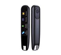 CFWWSAQ Language Translator Device, 1 PCS Smart Voice Scan Translator Pen 116 Languages Real Time Language Translator Multifunction Dictionary Translation Business Travel(Nero)