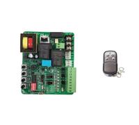 CFWWSAQ Sliding Gate Opener, Sliding Gate Motor Circuit Board With Slow Stop Automatic Closing 433MHZ Remote Control And Mobile PCB(PCB 1 remote 220V)