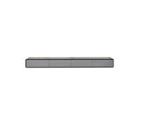 CFY652 Floating TV Unit Floating TV Unit,TV Console Floating Shelf with Drawers for Living Room Dining Room Bedroom TV Shelf for Wall(Black and grey)