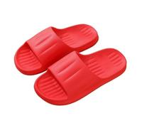 CFY652 Shower Shoes Shower Shoes Lightweight Comfortable Bathroom Slippers Unisex Non-Slip Four Seasons House Gym Pool Sandals Shower Slipper(Red,Alpha Medium)